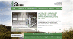 Desktop Screenshot of drycoolers.com